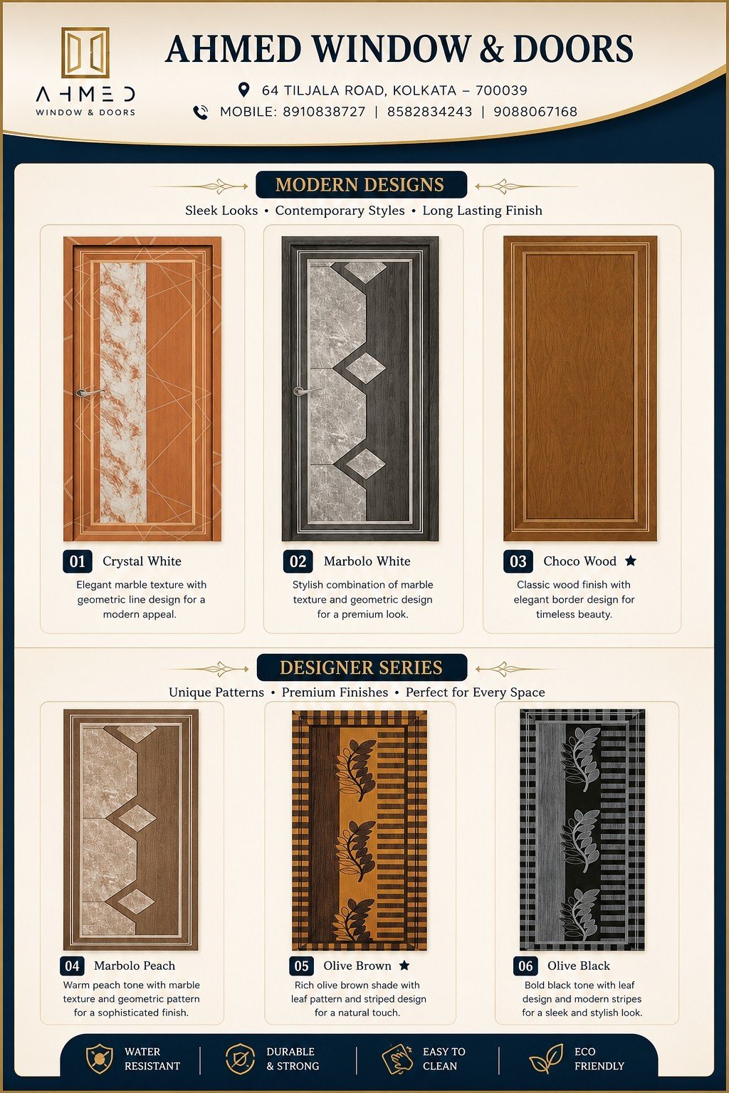Modern & Designer catalogue
